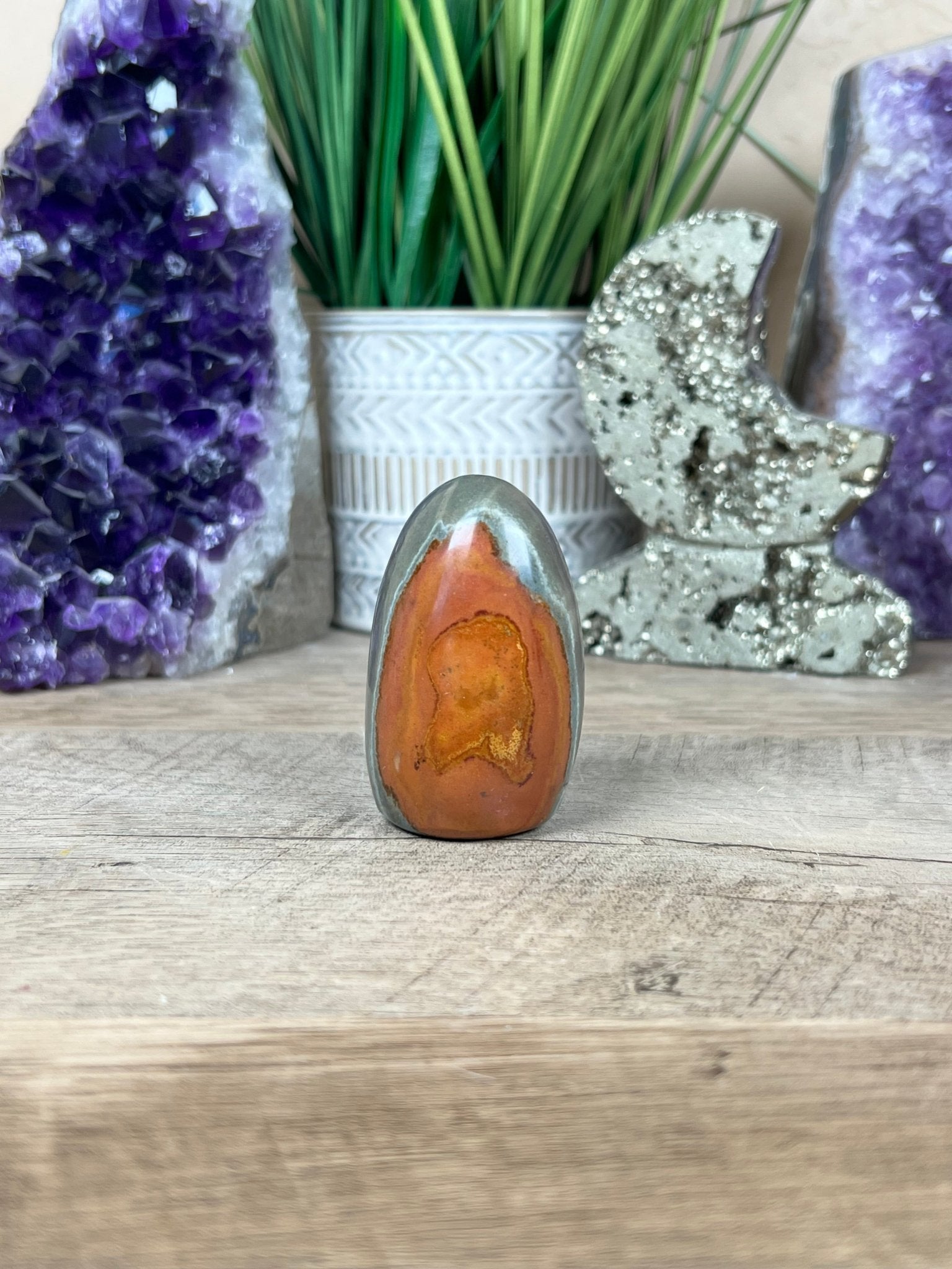 Polychrome Jasper Freeform 2.3in - Purple Door Alchemy