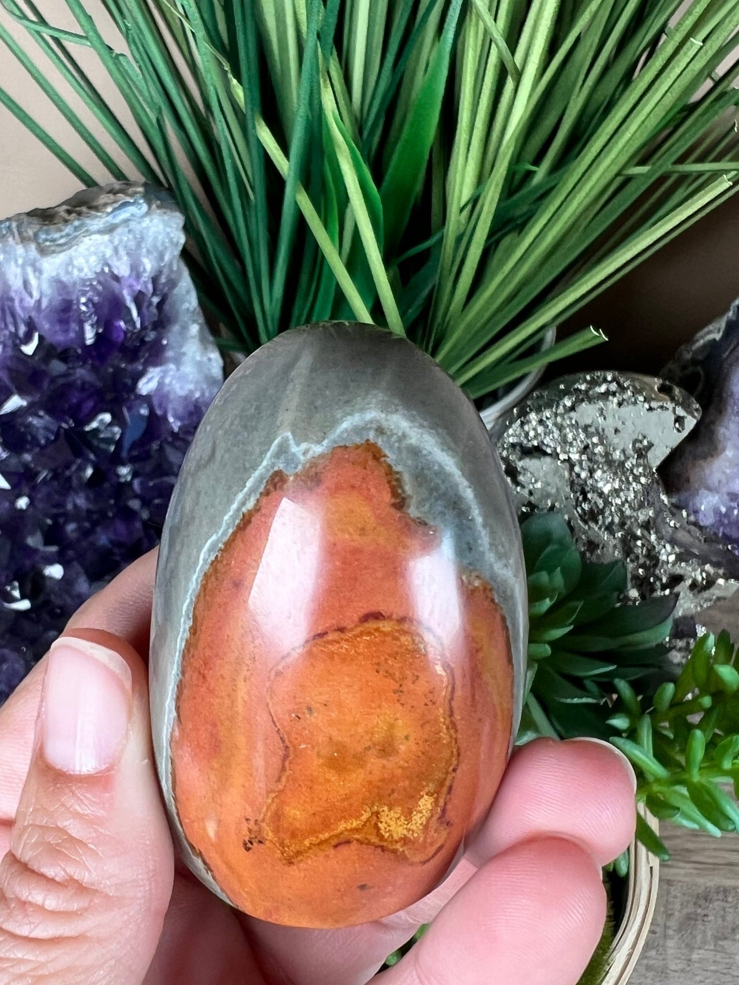 Polychrome Jasper Freeform 2.3in - Purple Door Alchemy