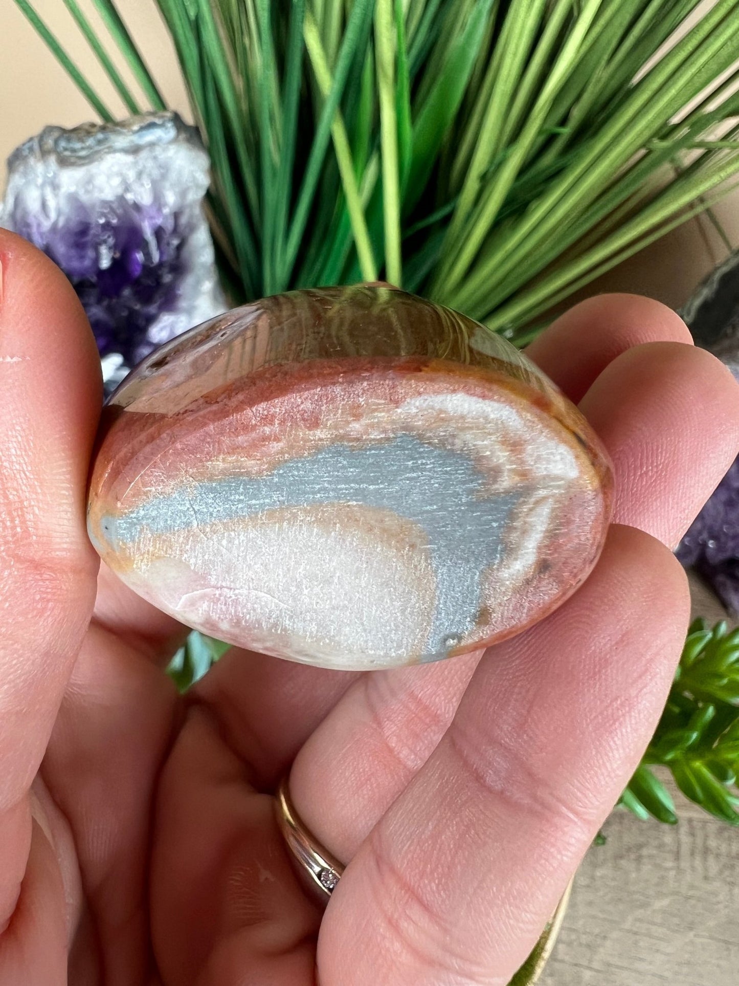 Polychrome Jasper Freeform 2in - Purple Door Alchemy