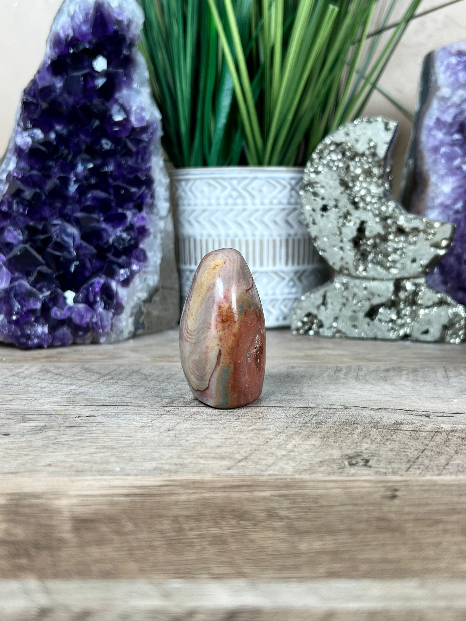 Polychrome Jasper Freeform 2in - Purple Door Alchemy