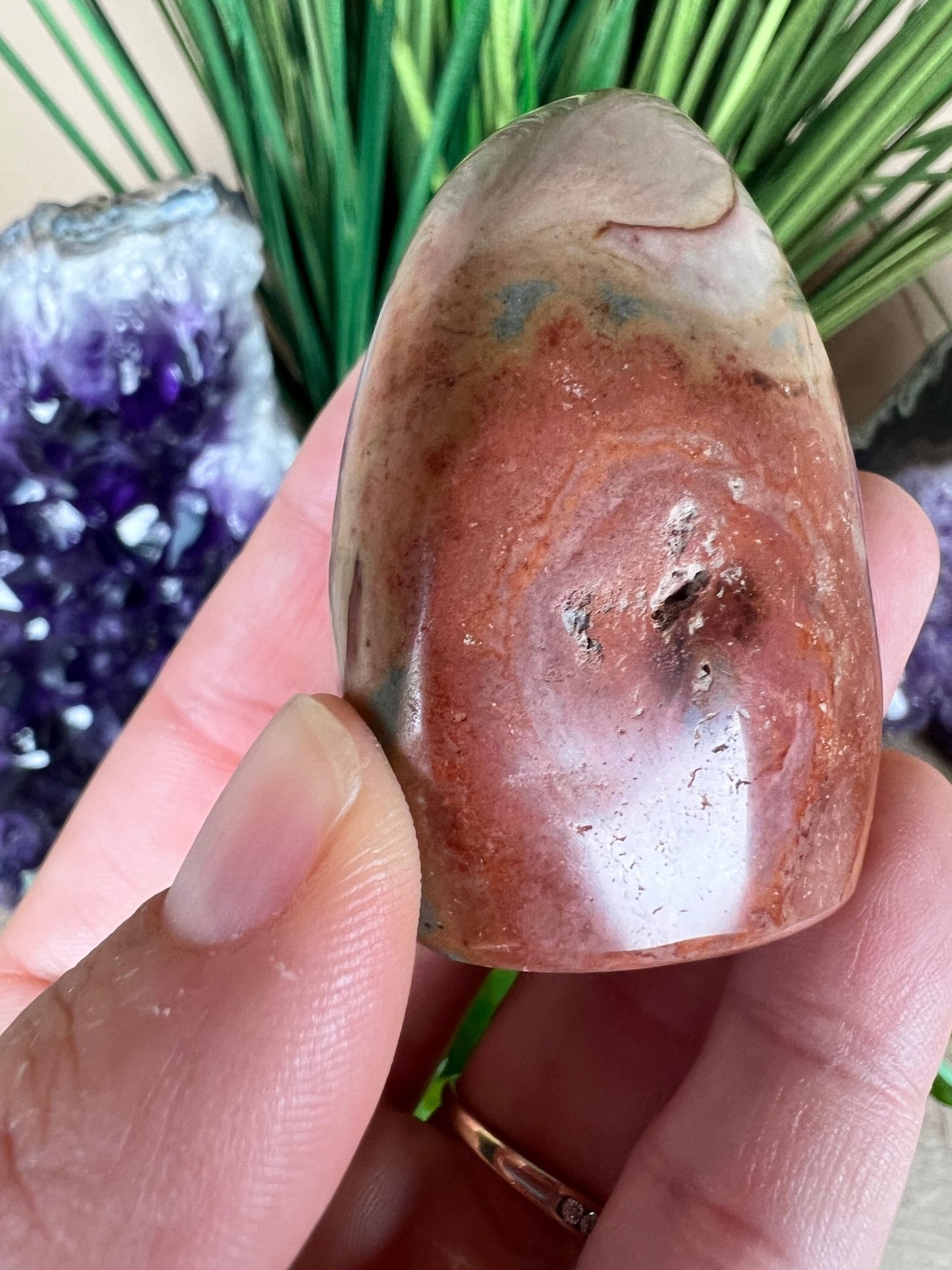 Polychrome Jasper Freeform 2in - Purple Door Alchemy