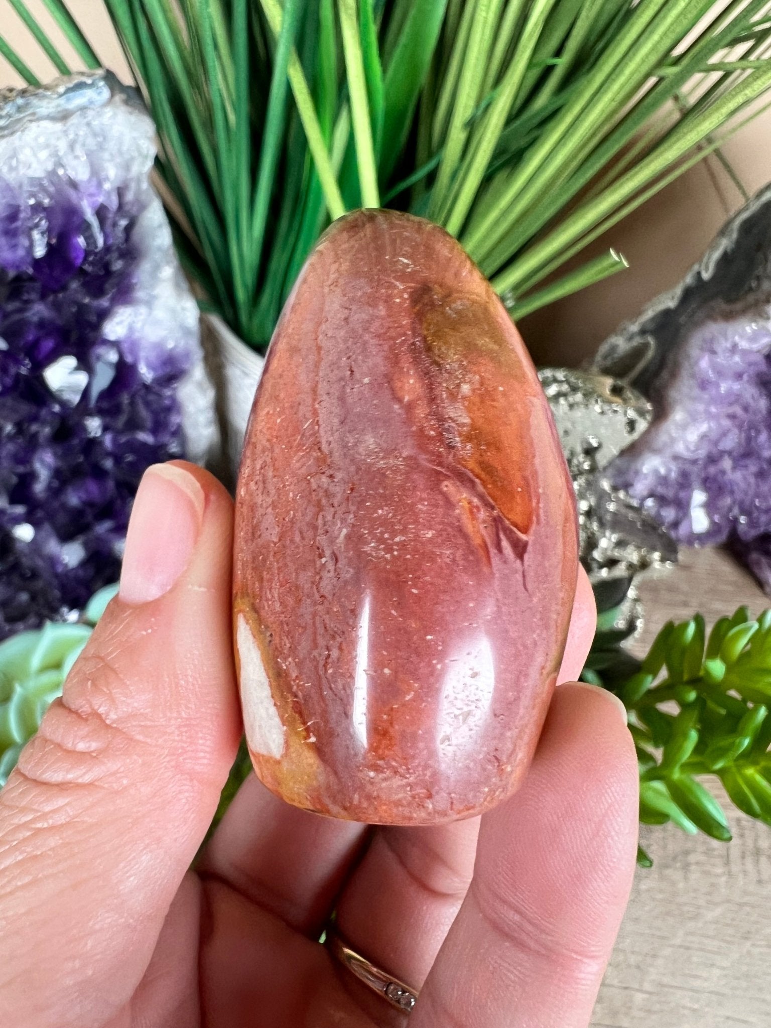 Polychrome Jasper Freeform 2in - Purple Door Alchemy