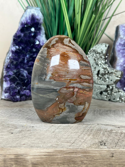 Polychrome Jasper Freeform 4.5in - Purple Door Alchemy