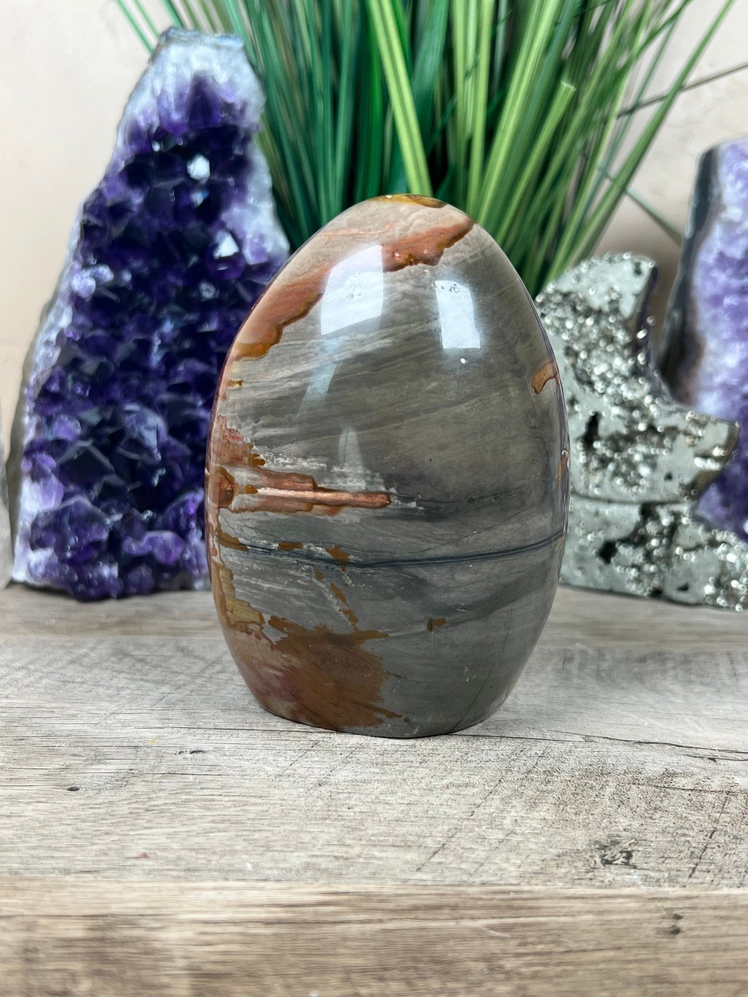 Polychrome Jasper Freeform 4.5in - Purple Door Alchemy