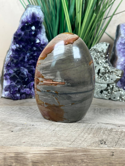 Polychrome Jasper Freeform 4.5in - Purple Door Alchemy
