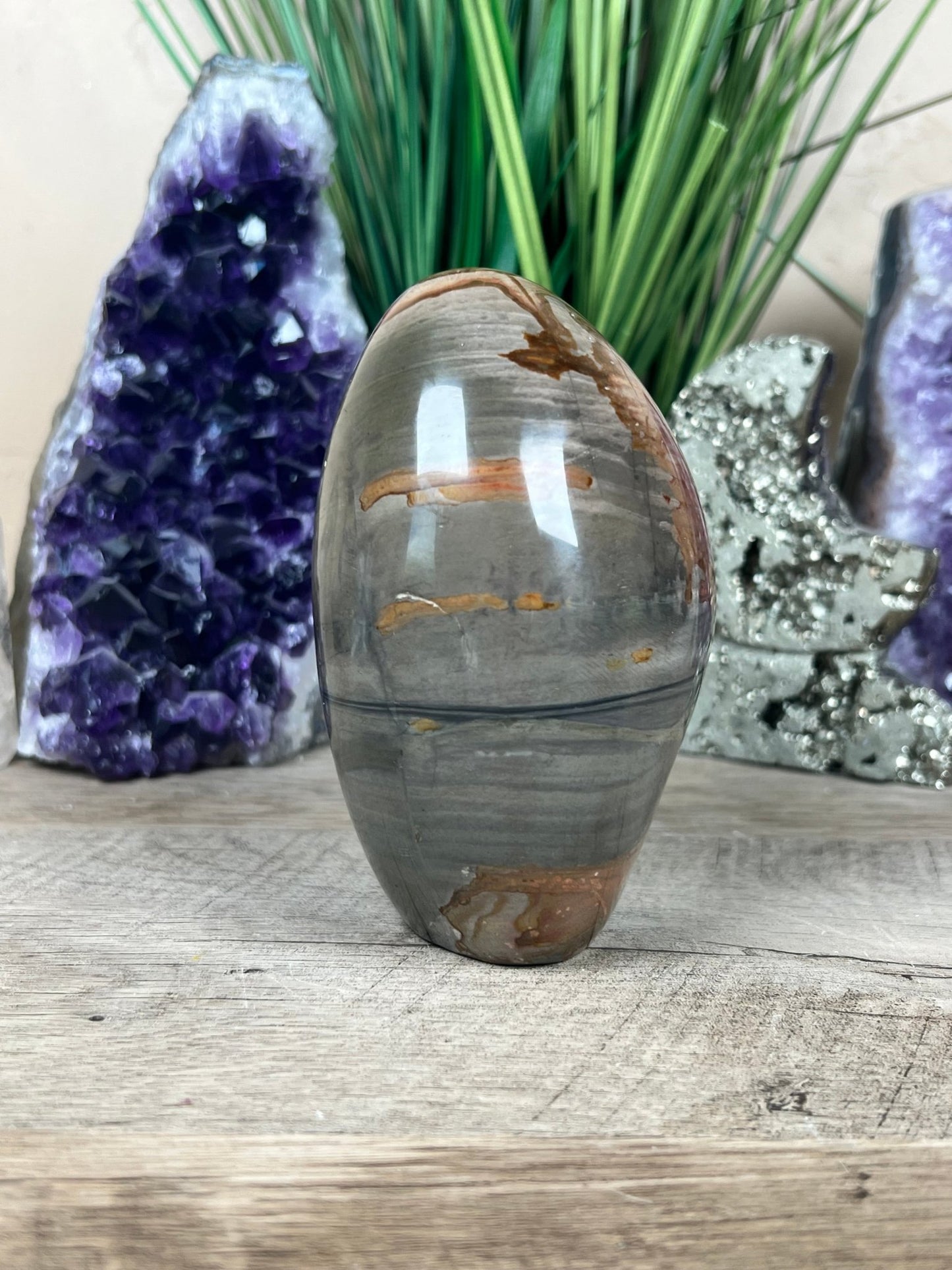 Polychrome Jasper Freeform 4.5in - Purple Door Alchemy