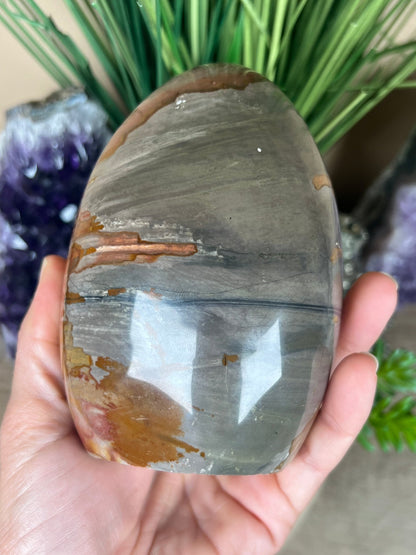 Polychrome Jasper Freeform 4.5in - Purple Door Alchemy