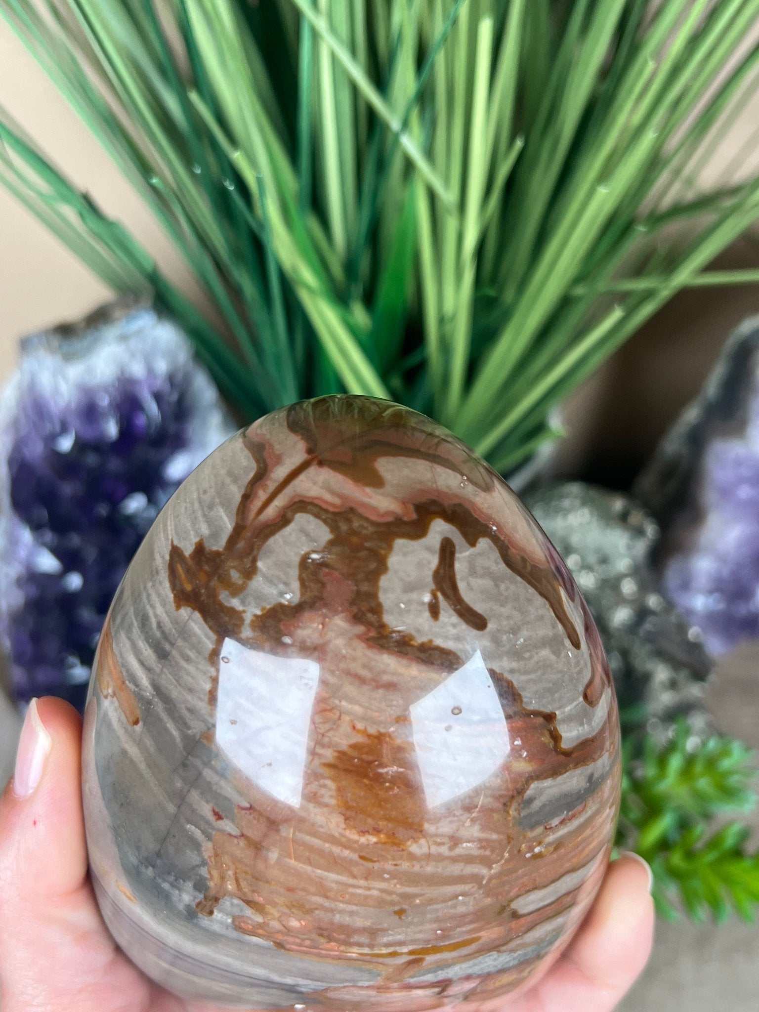 Polychrome Jasper Freeform 4.5in - Purple Door Alchemy