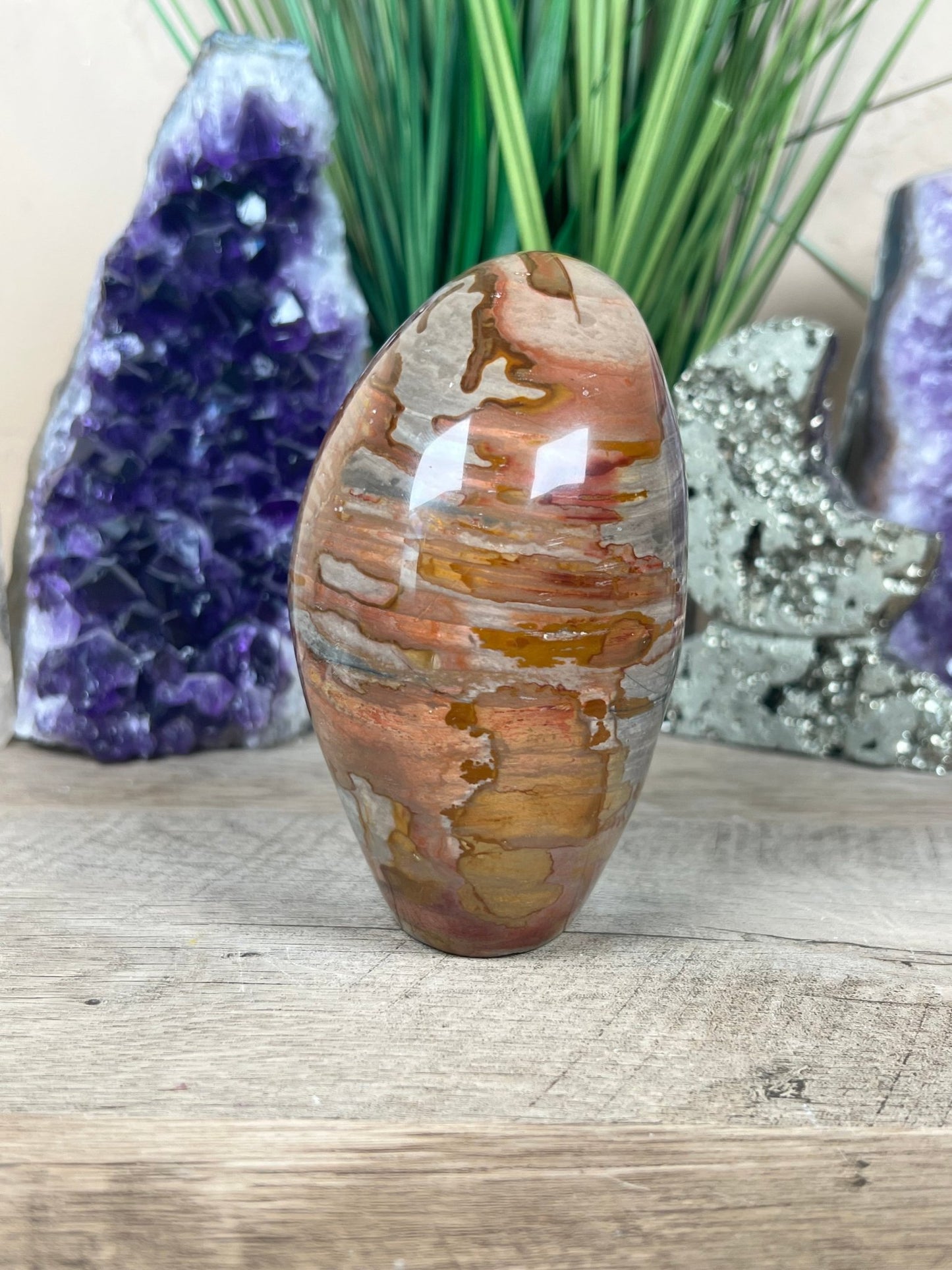 Polychrome Jasper Freeform 4.5in - Purple Door Alchemy