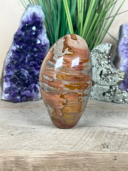 Polychrome Jasper Freeform 4.5in - Purple Door Alchemy