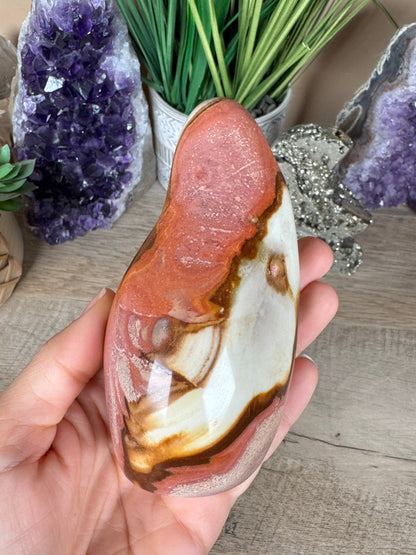 Polychrome Jasper Freeform 4.8in - Purple Door Alchemy