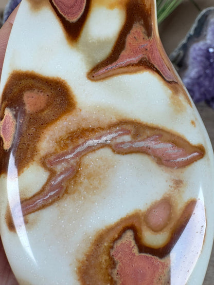 Polychrome Jasper Freeform 4.8in - Purple Door Alchemy