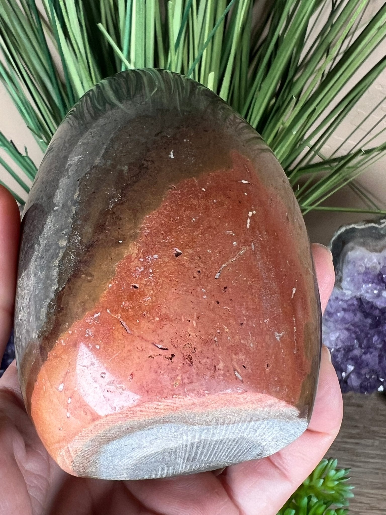 Polychrome Jasper Freeform 4in - Purple Door Alchemy