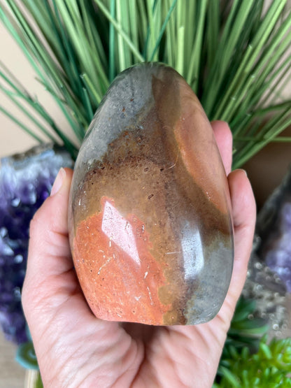 Polychrome Jasper Freeform 4in - Purple Door Alchemy