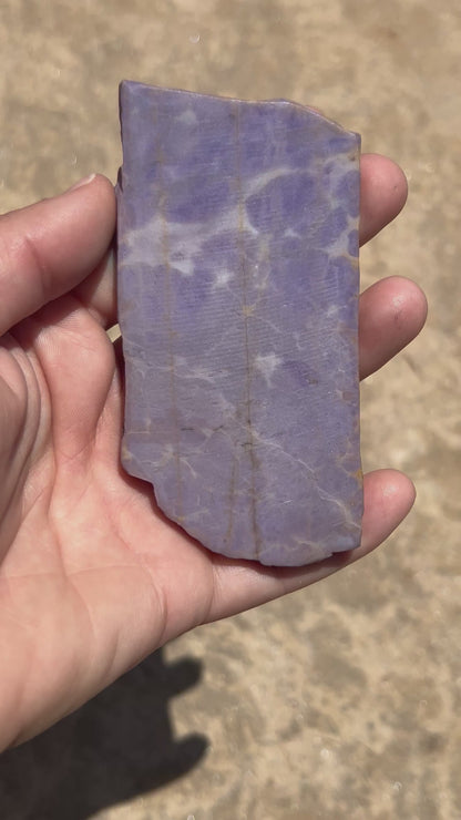 Turkish Purple Jade Slab 122g