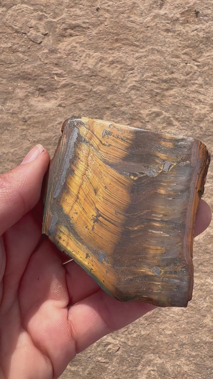 Tigers Eye Slab 115g