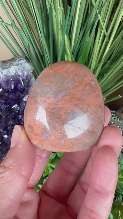 Peach Moonstone Freeform 1.8 inch