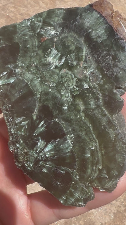 Seraphinite Slab 80g