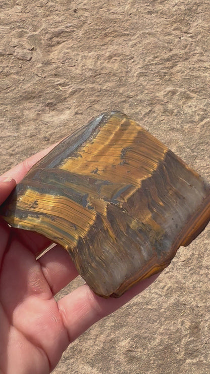 Tigers Eye Slab 108g