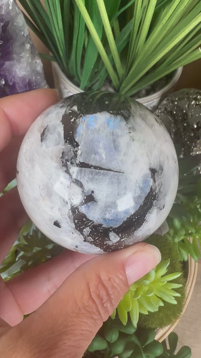 Rainbow Moonstone Sphere 61mm (2.4")
