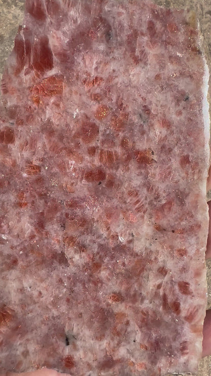 Sunstone Polished Slab 214g
