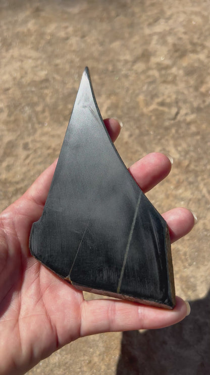 Australian Black Jade Slab 130g
