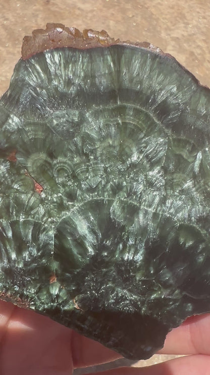 Seraphinite Slab 74g