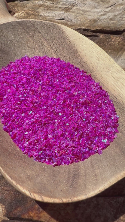 Crushed Synthetic Sleepy Water Lily Opal - Bello Opal - OP54