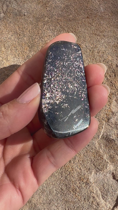 Bloodshot Iolite Sunstone Slab 28g