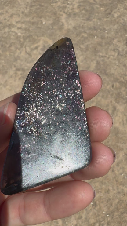Bloodshot Iolite Sunstone Slab 20g