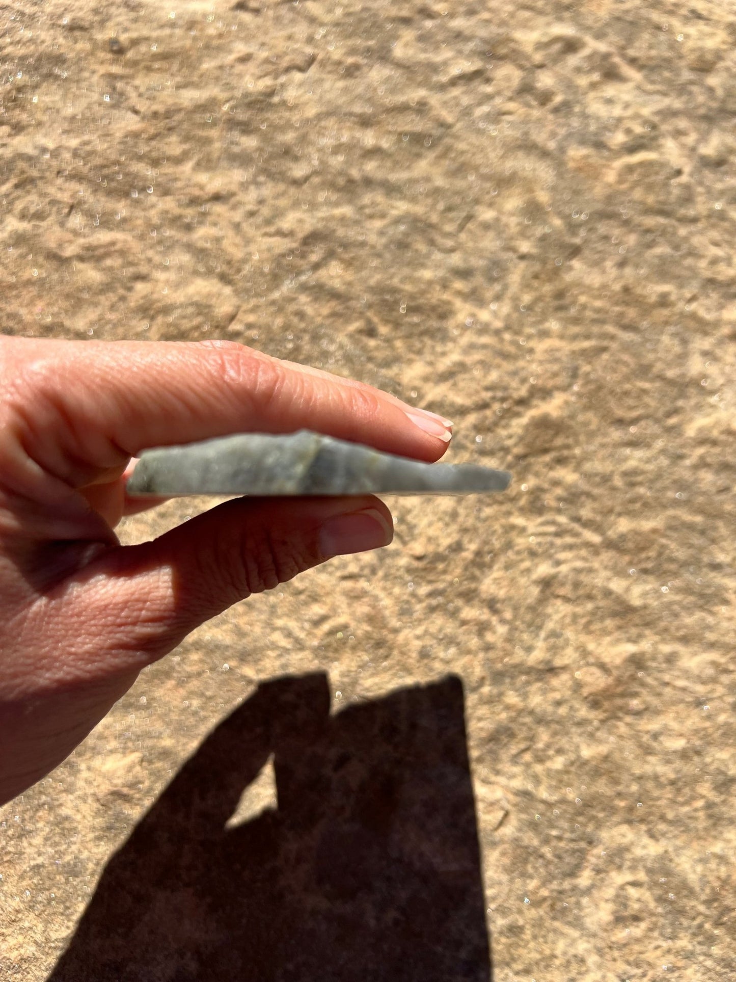 Purple Flash Labradorite Polished Slab 112g - Purple Door Alchemy