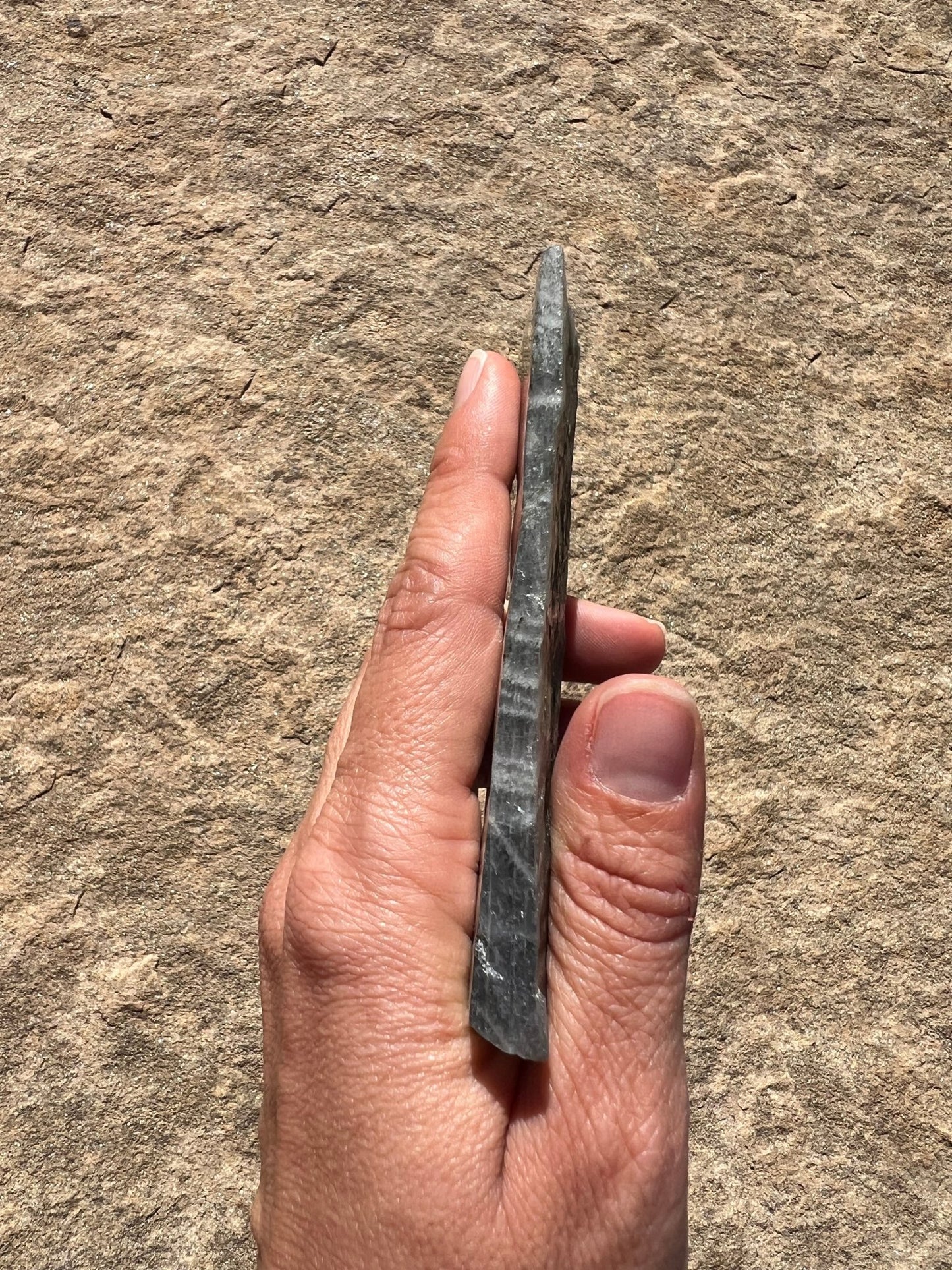 Purple Flash Labradorite Polished Slab 112g - Purple Door Alchemy