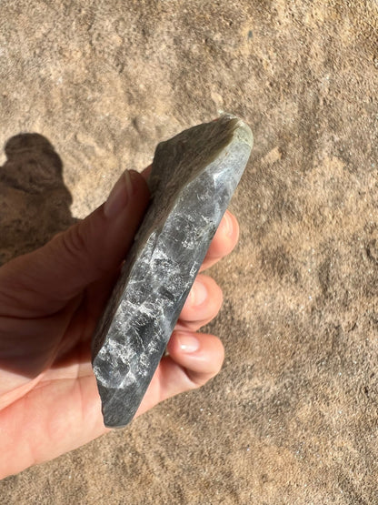 Purple Flash Labradorite Polished Slab 202g - Purple Door Alchemy