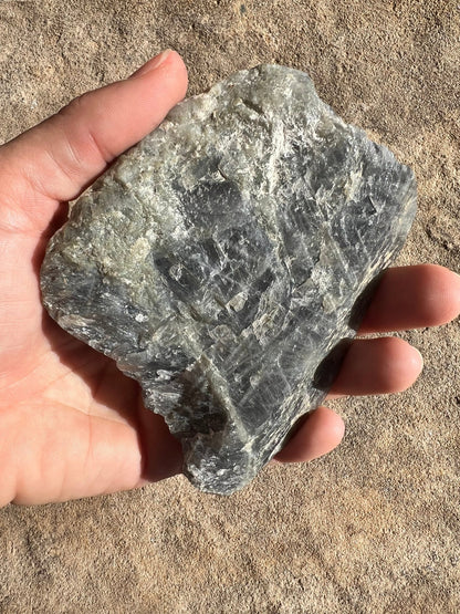 Purple Flash Labradorite Polished Slab 202g - Purple Door Alchemy