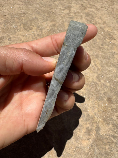 Purple Flash Labradorite Polished Slab 63g - Purple Door Alchemy
