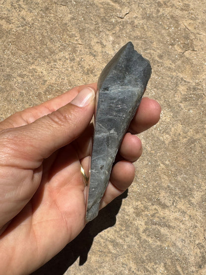 Purple Flash Labradorite Polished Slab 97g - Purple Door Alchemy