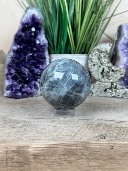 Purple Labradorite Sphere 73mm/2.9in - Purple Door Alchemy