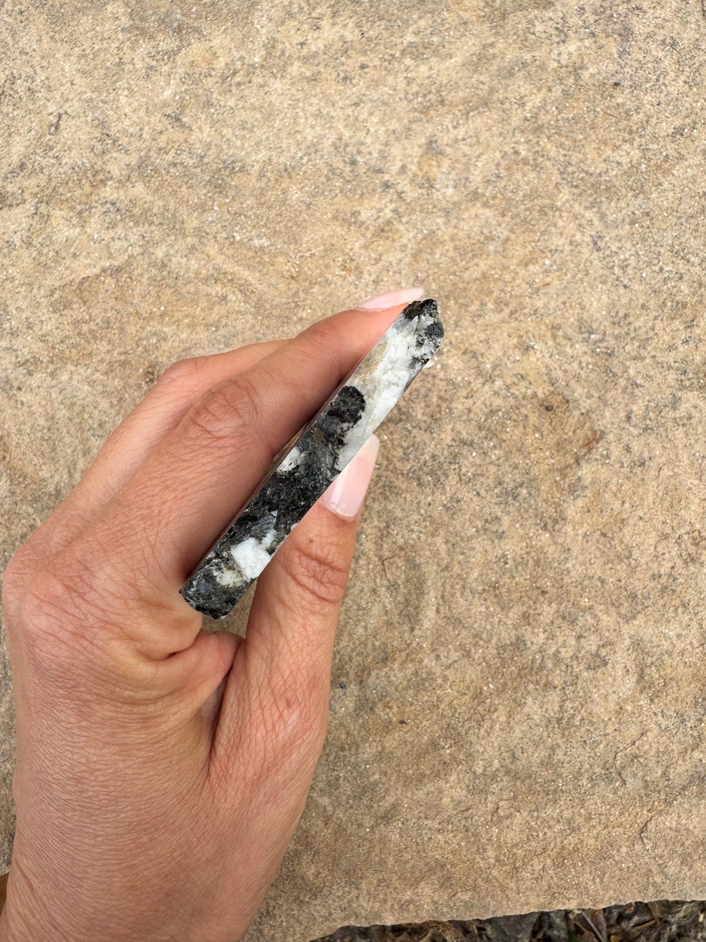 Rainbow Moonstone Polished Slab 80g - Purple Door Alchemy