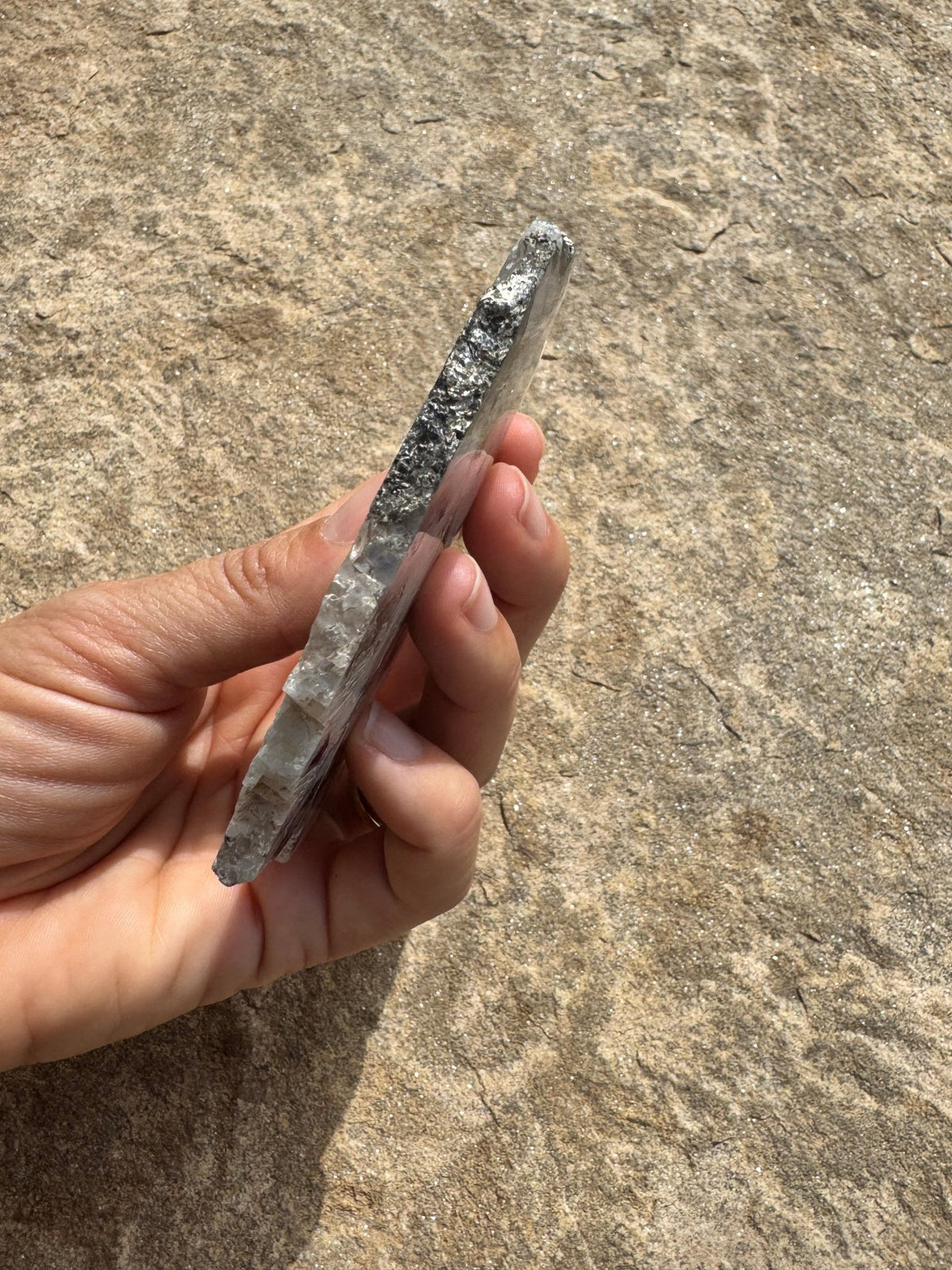 Rainbow Moonstone Polished Slab 84g - Purple Door Alchemy