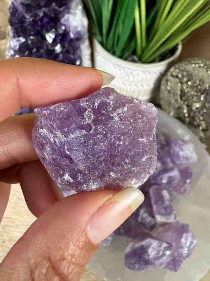 Raw Amethyst - Purple Door Alchemy
