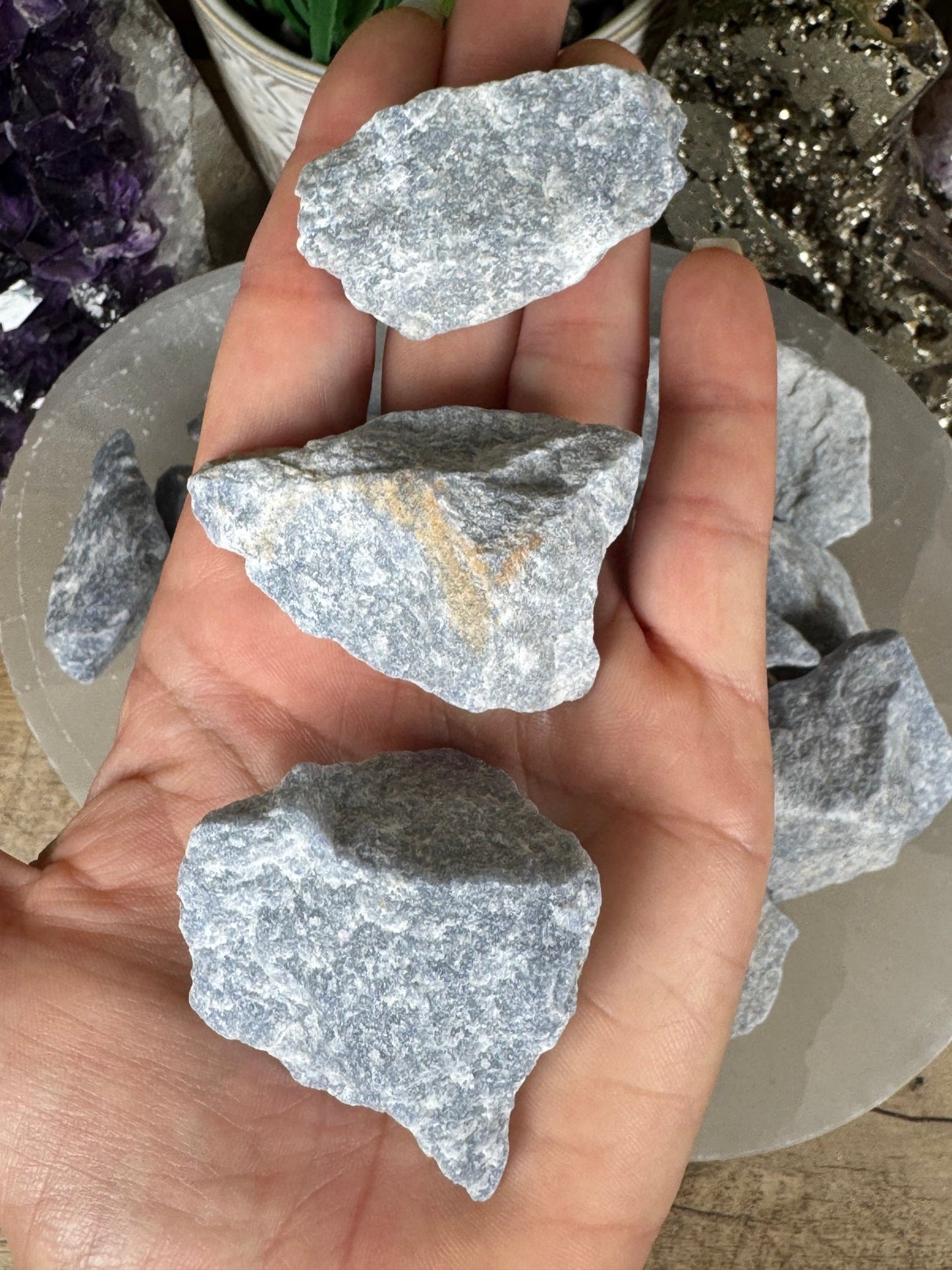 Raw Blue Aventurine - Purple Door Alchemy