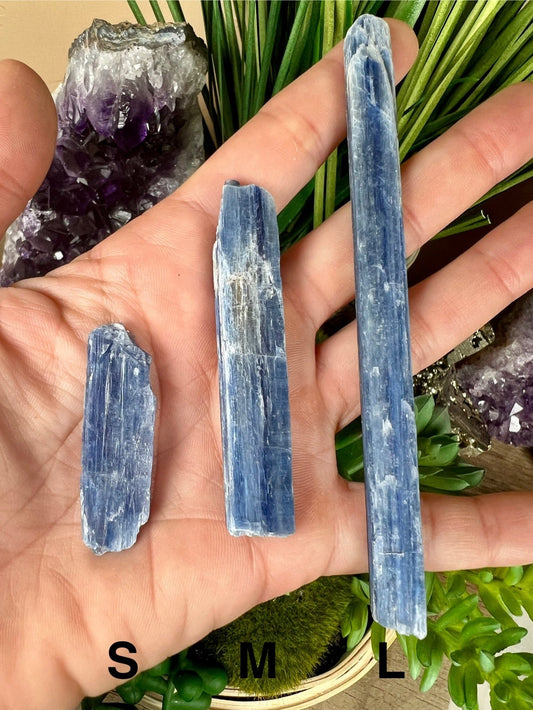 Raw Blue Kyanite Blade - Purple Door Alchemy