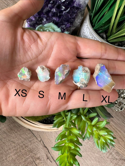 Raw Ethiopian Opal - Purple Door Alchemy