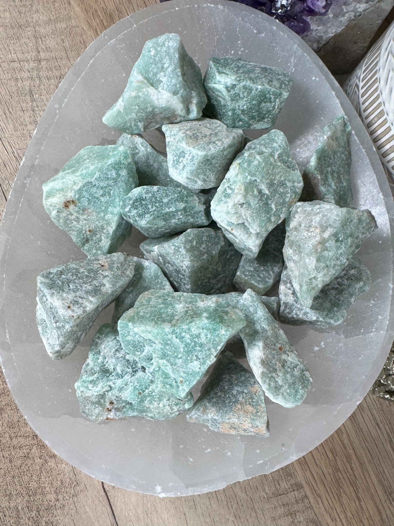 Raw Green Aventurine - Purple Door Alchemy