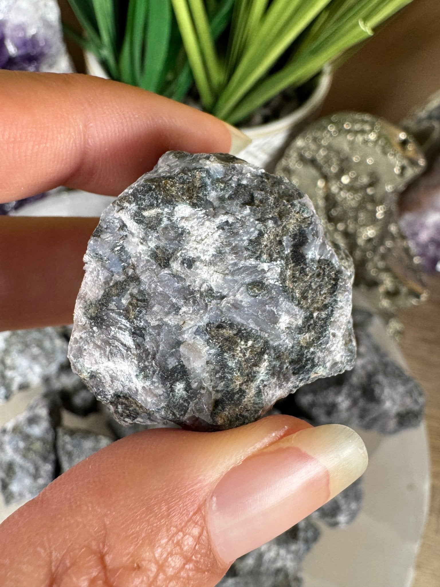 Raw Indigo Gabbro - Purple Door Alchemy