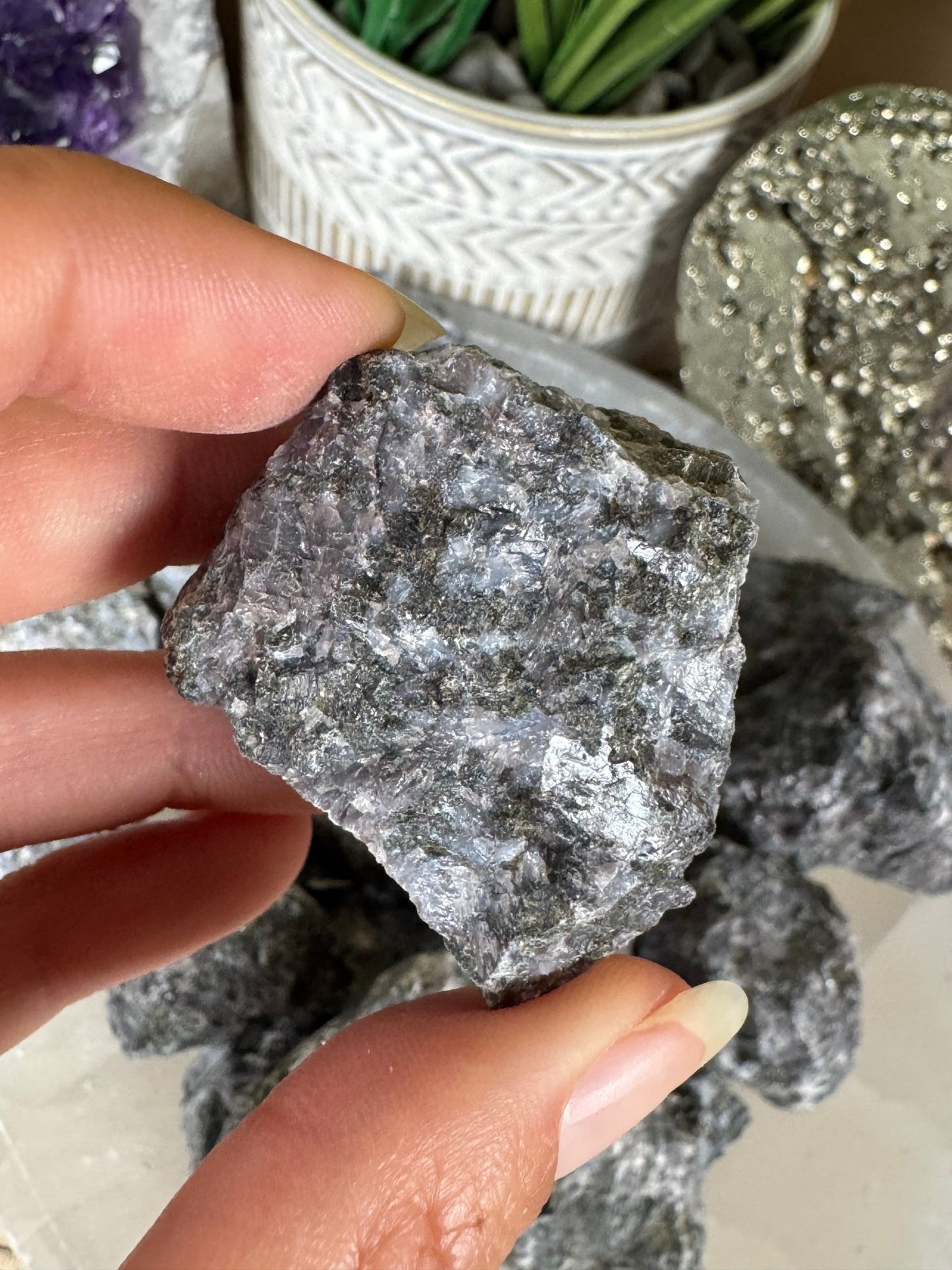 Raw Indigo Gabbro - Purple Door Alchemy