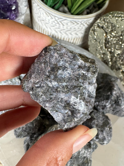 Raw Indigo Gabbro - Purple Door Alchemy