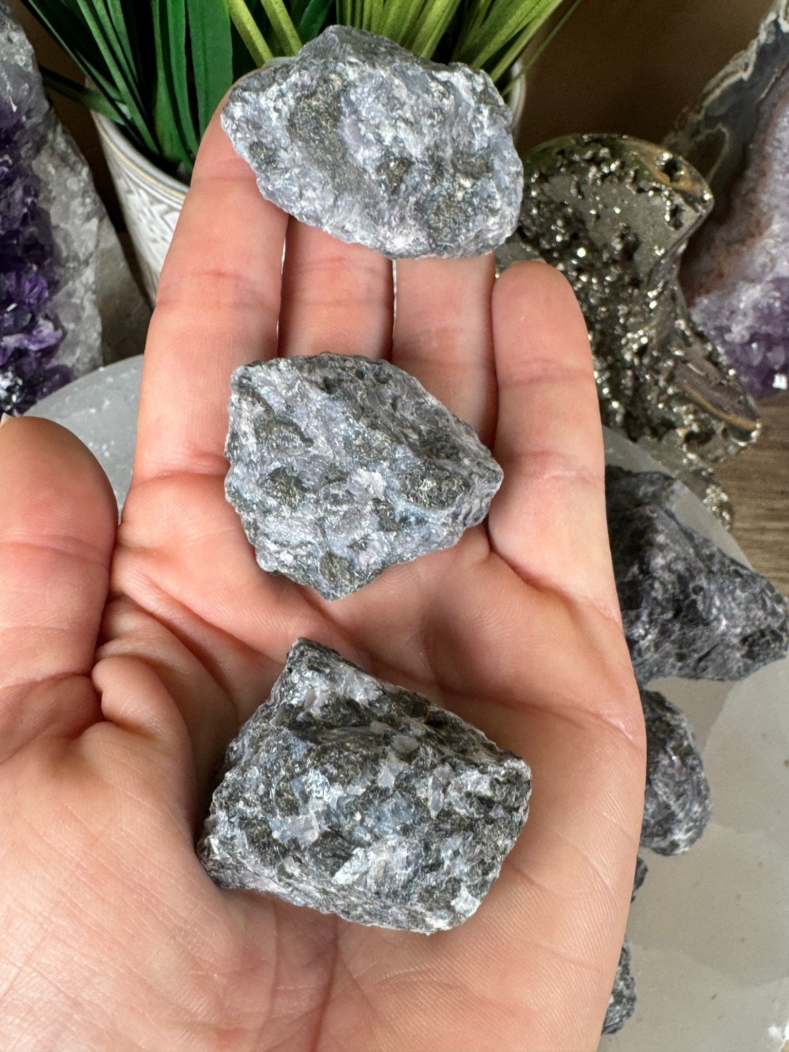 Raw Indigo Gabbro - Purple Door Alchemy
