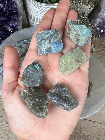 Raw Labradorite - Purple Door Alchemy