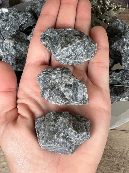 Raw Larvikite - Purple Door Alchemy